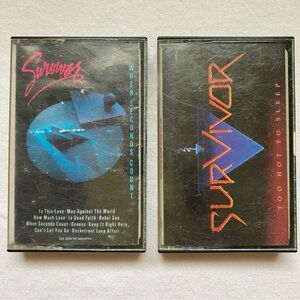 80s I Survivor I 2 Cassette Tapes